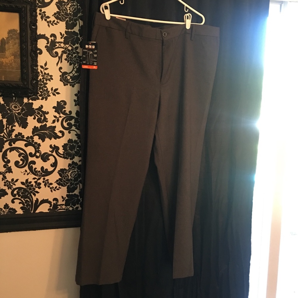 Heather grey Docker dress pants